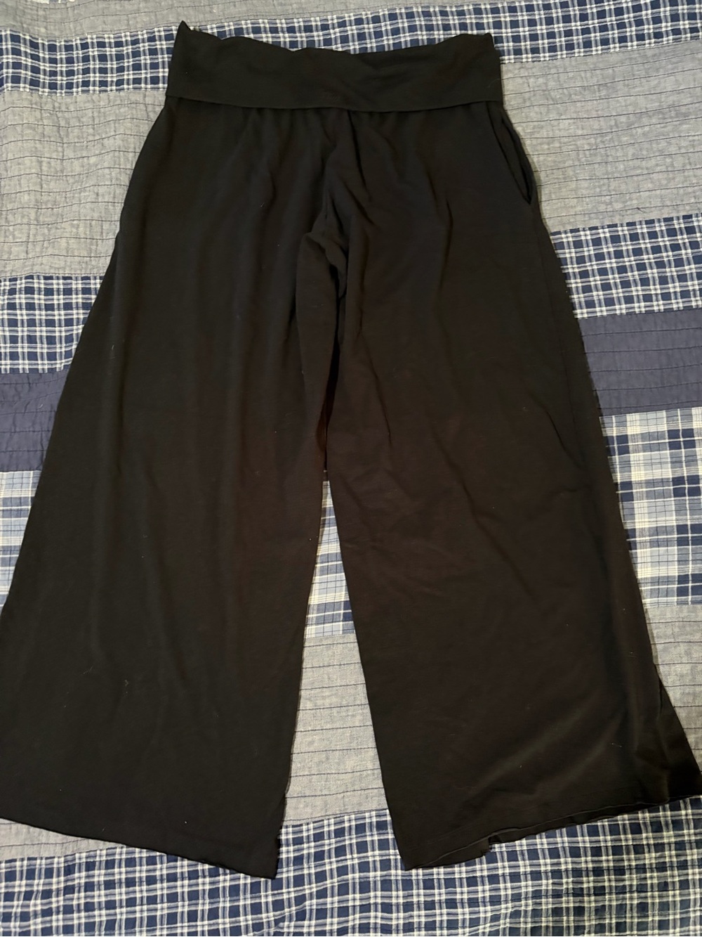 PINK Victoria's Secret Foldover Wide-Leg pants
